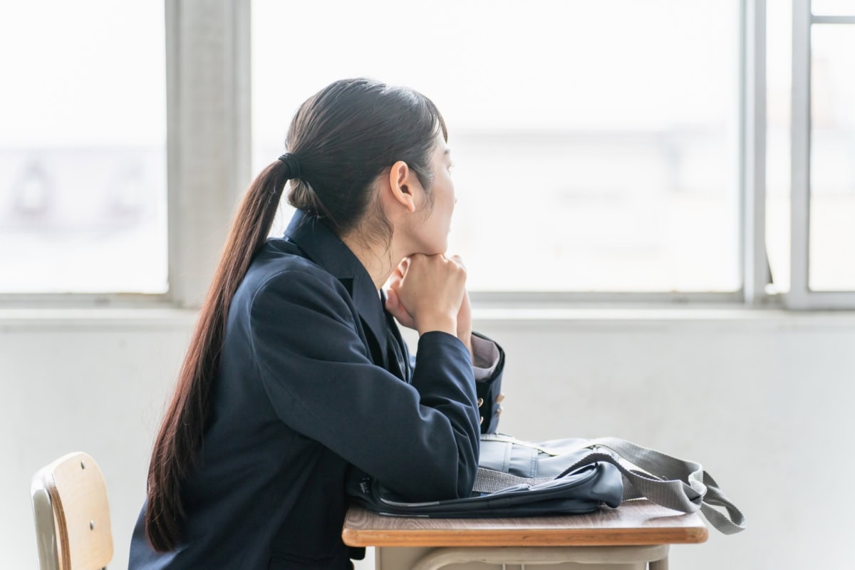 高校生の勉強机