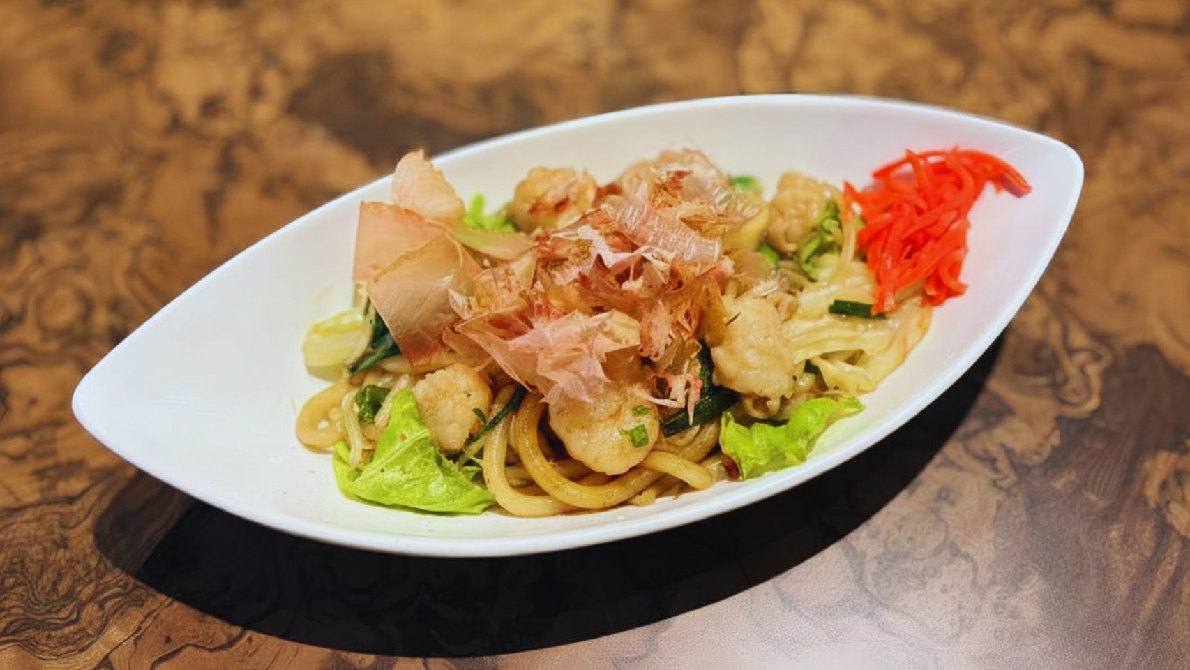 まんだら家 えびす店 ホルモン焼きうどん