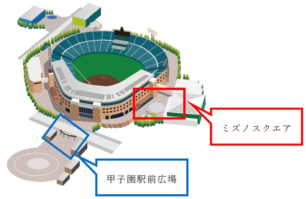 甲子園 肉祭 会場マップ