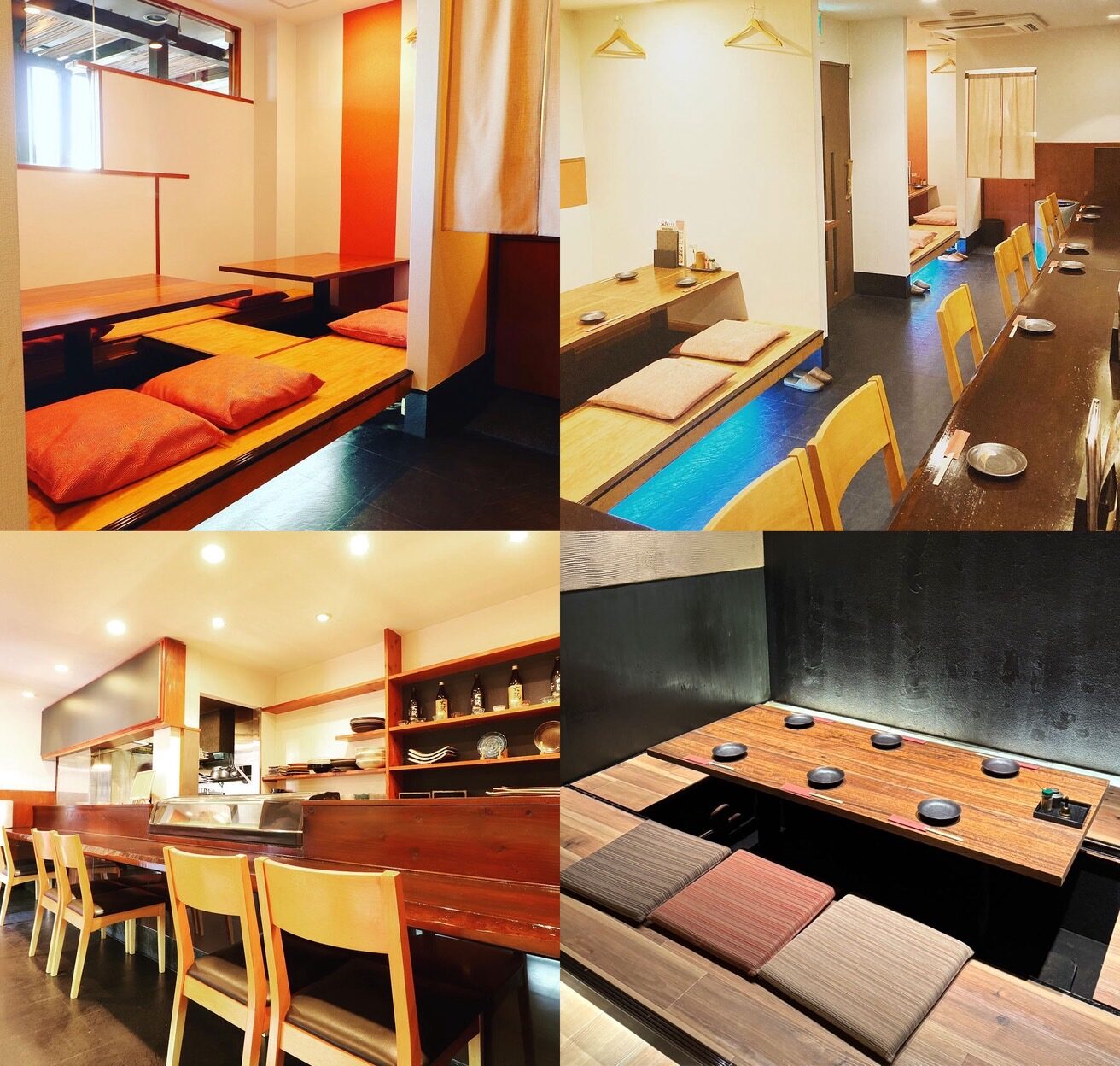 炙り焼鳥なとりの店内